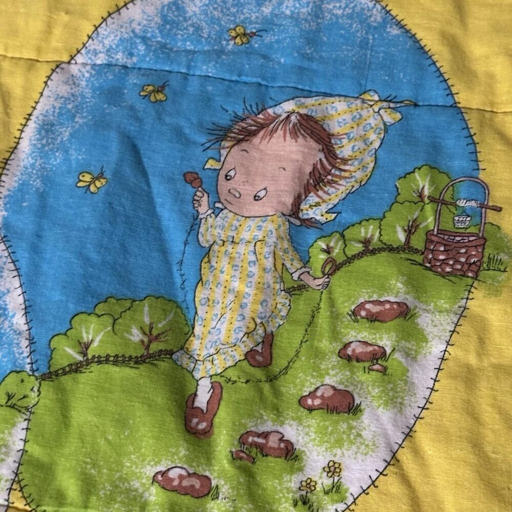 1978 Hallmark Betsey Clark Childs Sleeping Bag Precious Moments Vintage - Picture 3 of 16